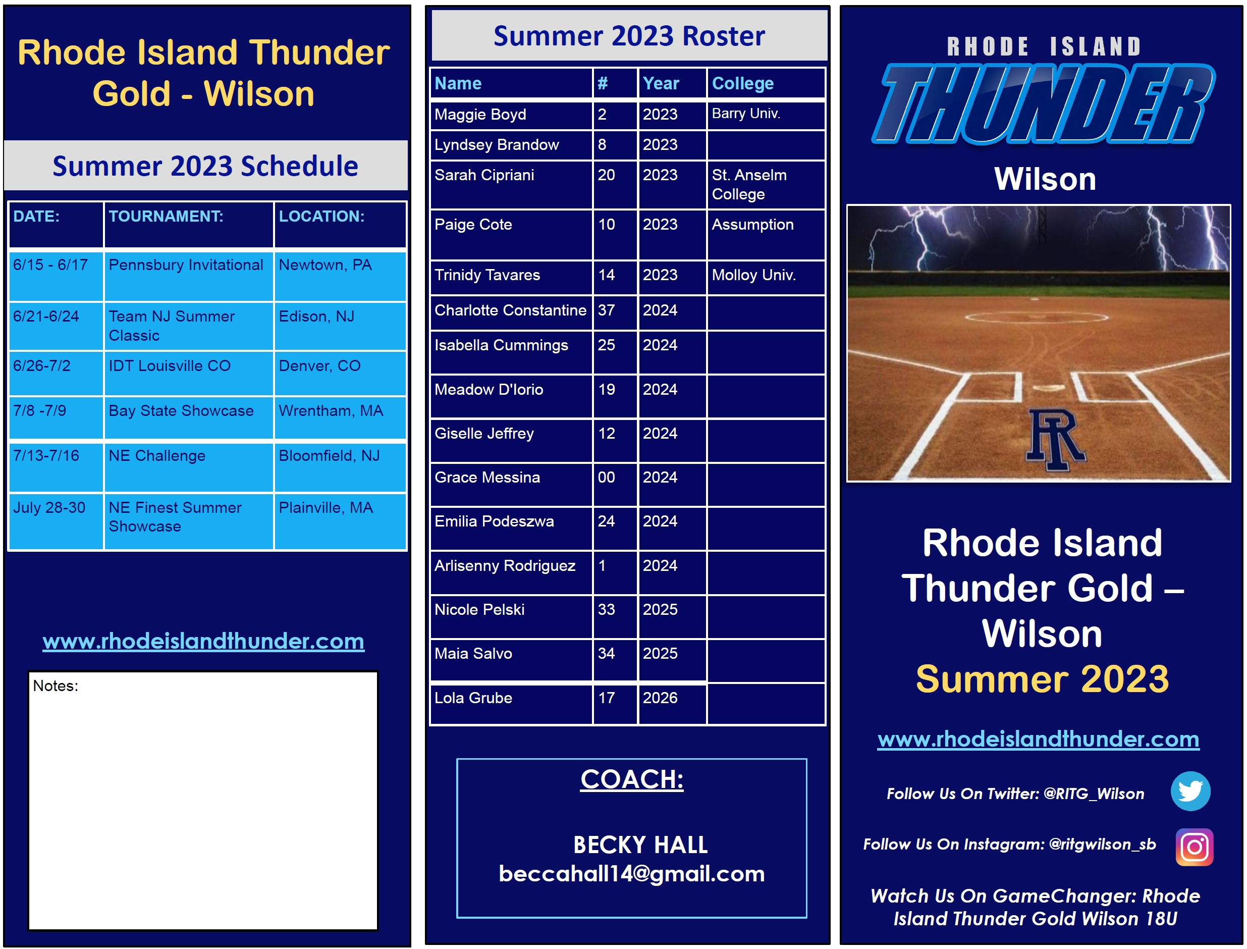 Wilson 2023 Summer Brochure 1